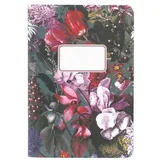 Cedon Hefte A5 Pattern Blumenbouquet petrol