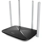 Mercusys AC12 WLAN-Router Schnelles Ethernet Dual-Band (2 4 GHz/5 GHz) Schwarz - Schwarz