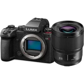 Panasonic Lumix Dc-s5 Ii + Kompaktkamera 50 Mm - Black