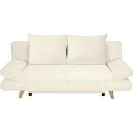 SUN GARDEN Schlafsofa Stoff 2-Sitzer Grau