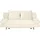 SUN GARDEN Schlafsofa Stoff 2-Sitzer Grau