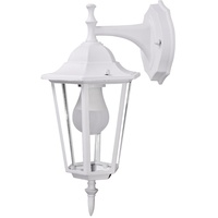 V-Tac Wandleuchte Wandlampe Außenlampe Gartenleuchte Laterne IP44 Alu Glas