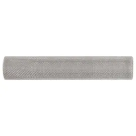 vidaXL Maschendrahtzaun 60 x 1000 cm Silber/Edelstahl