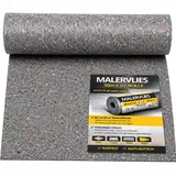 50 m Malervlies - Abdeckvlies - extra Stark - mit Anti Rutsch Behaftung - Universal Vlies für Renovierung & Bodenschutz (1)
