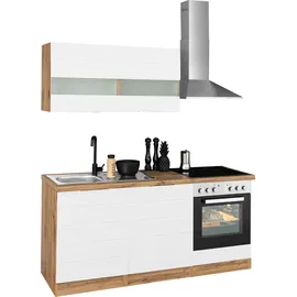 kochstation Küchenzeile KS-Luhe 180 cm weiß