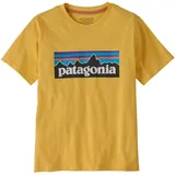 Patagonia K's P-6 Logo T-Shirt - T-Shirt - gelb