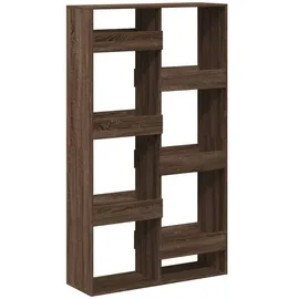 vidaXL Raumteiler Braun Eichen-Optik 100x33x175 cm Holzwerkstoff