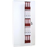 Gürkan Stahlschrank 109705 weiß 92,0 x 42,0 x 195,0 cm, aufgebaut