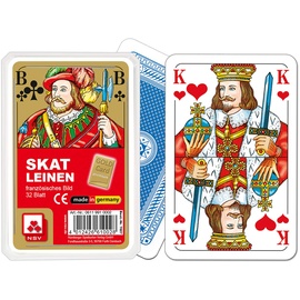 Nürnberger Spielkarten Skat Premium Leinen französisches Bild (6119910002)