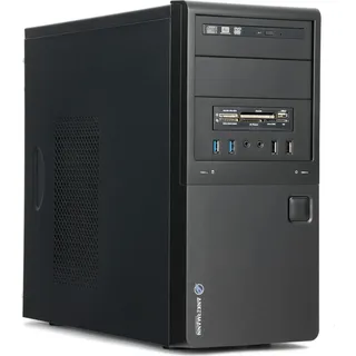 Ankermann Office Work Desktop PC Madrid, Intel Core i7-6700, 16GB RAM, 480GB SSD, 1TB SSD, Windows 11, WLAN, Libre Office