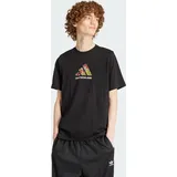 Adidas Deutschland Fußball Fan Graphic T-Shirt Black S