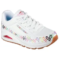 SKECHERS Uno Love All Around Damen Weiß/Mehrfarbig 37