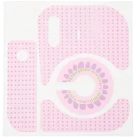 Mtlavishness Körperaufkleber für die Sofortbildkamera 12 mit gepunktetem Sonnenblumenmuster, PVC-Dekoration Macht die Kamera süß und frisch, für DIY-Fotografiezwecke, Gewicht (Pink)