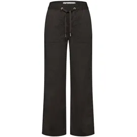 STREET ONE Paperbag-Hose loose fit Braun 38