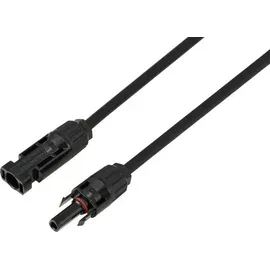TRU Components TC-13806204 Solarkabel Verlängerung 6,0 mm2 5 m Buchse