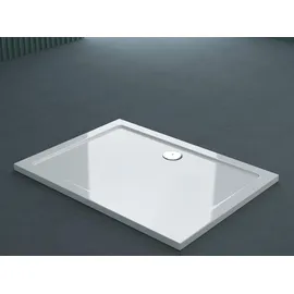 SoGood doporro Duschkabine Schiebetür Duschabtrennung 80x100cm Eckeinstieg Klarglas Eckdusche ESG Glas Höhe 190cm schwarz Ravenna16L K