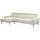 58 aufm Kessel Sessel Katrien Cordstoff 58 x 0 x 0 cm Creme