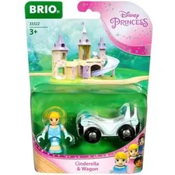 BRIO 63332200 BRIO Disney Princess Aschenputtel mit Waggon