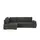 Switch Eckcouch Flachgewebe 3-Sitzer Blau