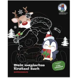 Ludwig Bähr URSUS Mein magisches Kratzel Buch "Winterzeit"