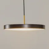 Umage Asteria Pendelleuchte LED, anthrazit - Cover messing - Ra 96