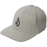 Volcom Logo Cap Full Stone Heather hellgrau L/XL