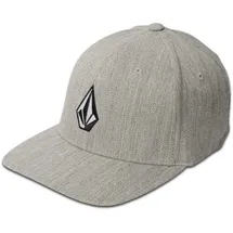Volcom Logo Cap Full Stone Heather hellgrau L/XL