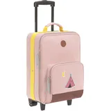 Lässig Kinderkoffer Trolley 2-Rollen Cabin 46 cm / 18,3 l adventure tipi