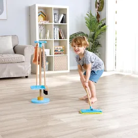 HaPe Spielzeug-Putzset mit Ordnungsständer Mehrfarbig