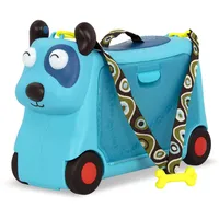 B. Toys - On the Gogo - Woofer - Rutscherfahrzeug Spielzeug - Aufsitzkoffer - Kinder-Gepäck - Stauraum für Reisen - 2 Jahre +