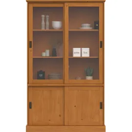 OTTO home Vitrine Schröder 114 x 40 x 190 cm Beige