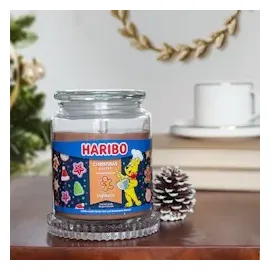 HARIBO Christmas Bakery Duftkerze 510 g braun