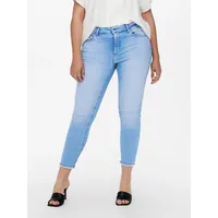 ONLY CARMAKOMA Carwilly REG SK ANK RW Rea4348 Noos skinny Jeans, Light Blue denim), 52W x 32L - 52W / 32L