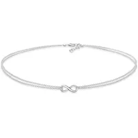 Elli Halskette Choker Infinity Unendlichkeit 925 Silber