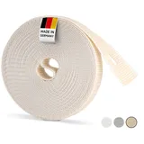 BAUHELD BAUHELD® 6m Rolladengurt 23mm [ Germany] - Gurtband für Rolladen Gurtwickler - Beige - Beige