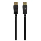 Manhattan DisplayPort Kabel 2,00 m Schwarz