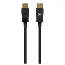 Manhattan DisplayPort Kabel 2,00 m Schwarz