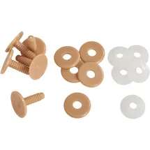 Glorex  Gelenkscheiben-Set 20 mm 5 Stück beige