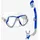mares aquazone Mares - Combo Wahoo Dry Schnorchelmaske blue / blau