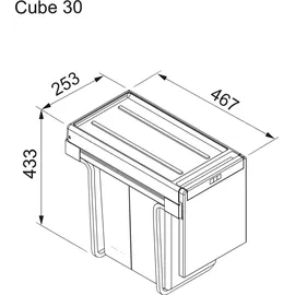 Franke Cube 30 2x15l