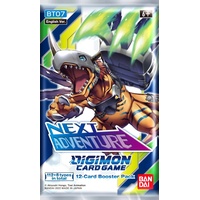 Bandai Digimon Card Game: Next Adventure BT07 | Kartenspiel | Ab 6 Jahren | 2 Spieler | 10 Minuten Spielzeit Mehrfarbig BCL2602498