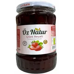 Öz Natur | Erdbeerkonfitüre Türkischer Art 720 g