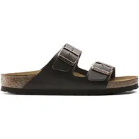 Birkenstock Arizona Naturleder schmal dunkelbraun 43