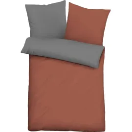 biberna Alma Unifarben Rot 200 x 200 cm + 2 x 80 x 80 cm