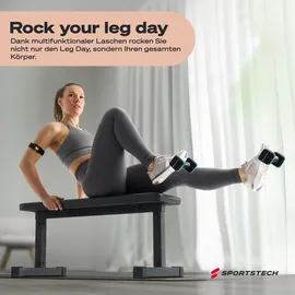 Sportstech Dumbbell AH100 Schwarz