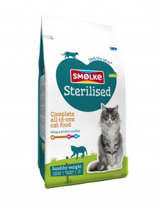 Smølke Sterilised kattenvoer  4 kg