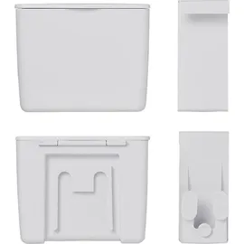 PRO PLUS Abfalleimer XS mit Deckel 1,25 L Weiß