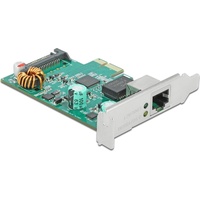 DeLock 2.5G LAN-Adapter, RJ-45, PCIe 2.1 x1, PoE+ (89139)