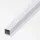 Alfer Vierkantrohr 2 m, 20 x 20 x 1.5 mm Aluminium eloxiert silber
