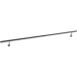 Wiltec Handlaufset Wandhalter 200 cm Edelstahl